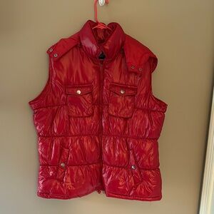 Red Puffer Vest